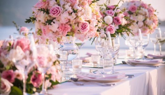 結婚式の装花 おすすめのデザインは 装花の相場と春夏秋冬別の装花例 Menjoy